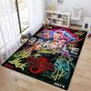 Halloween Horror Horror Theme Stranger Things Carpet Home Living Room Decoration Table and Chairs Anti Slip Door Mat Outdoor Picnic Mat Carpet A7