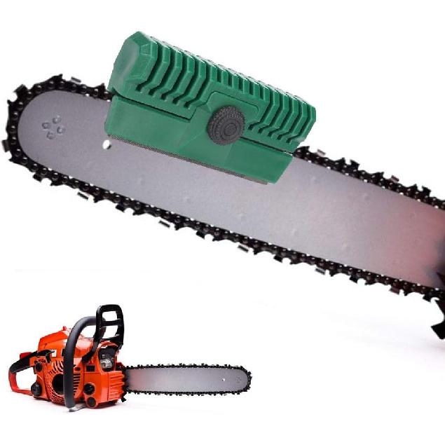 Chainsaw Bar Rail Dressers, Universal Electric Chainsaw Chain Guide Bar Rail Dresser File Steel Chain Saw Track Repairer Tool for //Echo Bars