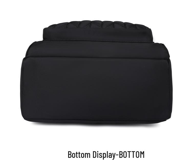 2025 Casual Korean-Style Women's Oxford Backpack - Fashionable, Simple, Urban Commute, and Travel-Friendly