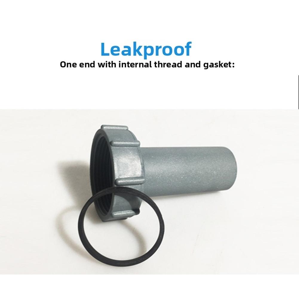 1 Pcs 45mm Thread To 31mm Straight Pipe Adapter G1-1/2Inch Drain Pipe Fitting For Sink Home Accessories Drain Pipe Joint