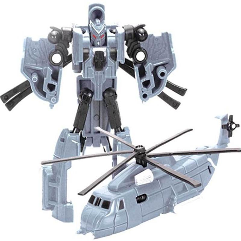 

Мини Трансформирующийся Робот Машина Фигурки Игрушки Пластик Аниме Деформация Вертолет Транспортное средство Обучающая Игрушка Для Детей Мальчиков Подарок