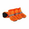 4 Pieces Paw Shoe Wear-Resistant Breathable Mesh Bootie for Dogs