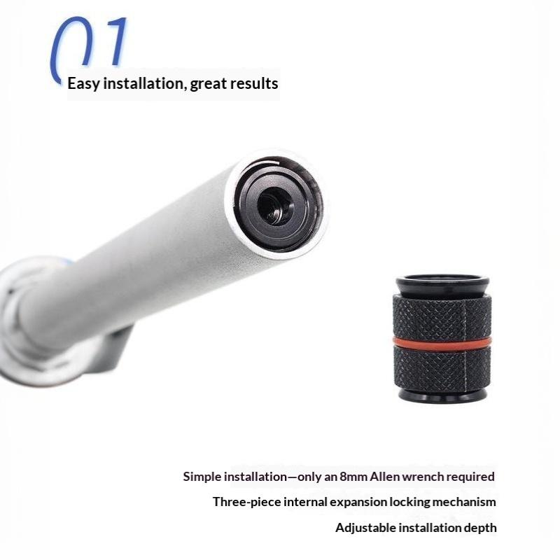 Bike Headset Fork Plug Light Head Bowl Nut For Bicycle Carbon Fiber Forks Expansion Core Hanging Core Sunflower