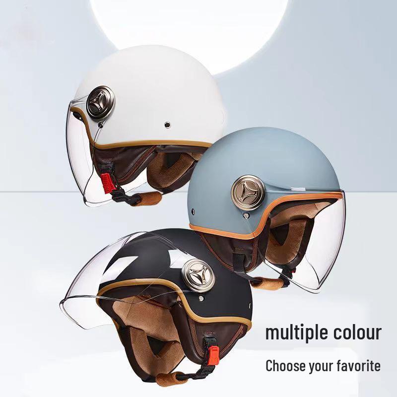 Unisex Gray 3C Certified Half Helmet with Removable Ear Protection for Electric Scooters & Bicycles – Autumn/Winter Fashion