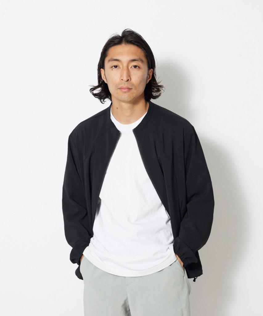 Snowpeak Pe Light Poplin Jacket - Black / Jk-23Su018Bk