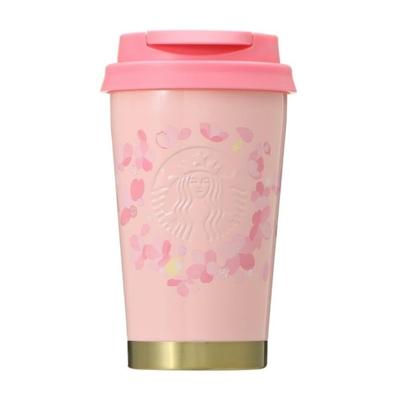 Starbucks SAKURA 2022 Stainless Steel TOGO Logo Tumbler, Falling Petal, 355ml