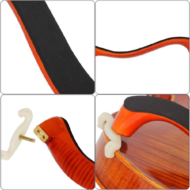 4/4 3/4 Size Violins Shoulder Rest Comfortable Violins Shoulder Rest with Height Adjustable Feet for Kids Adults