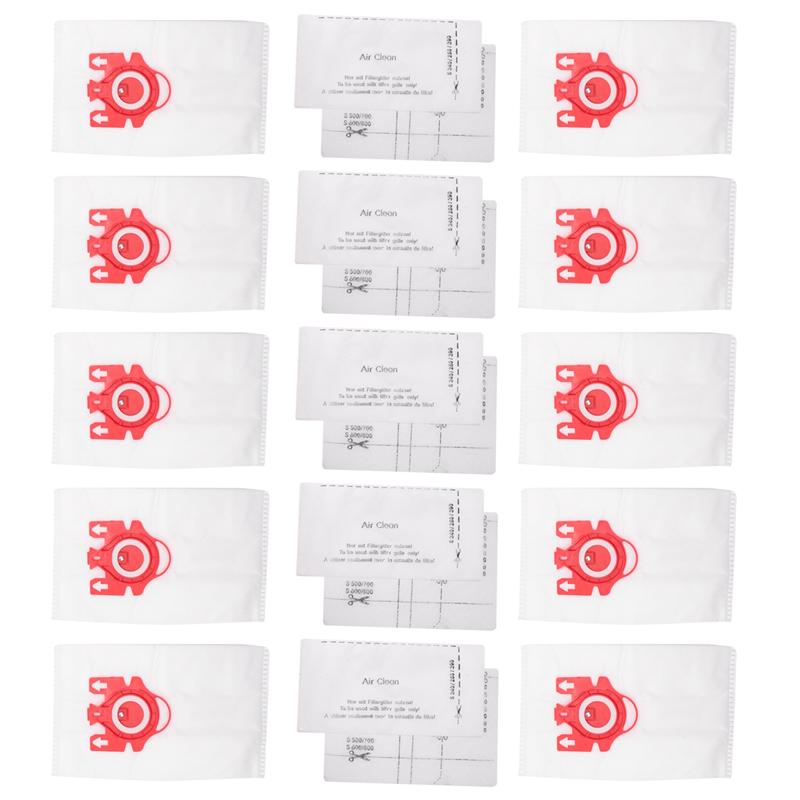 20x Dust Bag Vacuum Cleaner Filter Bag for Miele FJM Air Clean Vacuum Cleaner