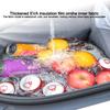 Car Rear Trunk Lower Bed Oxford Cooler Storage Bag For Tesla Cybertruck 2024 Ulation Waterproof Organizer Stowing Tidying