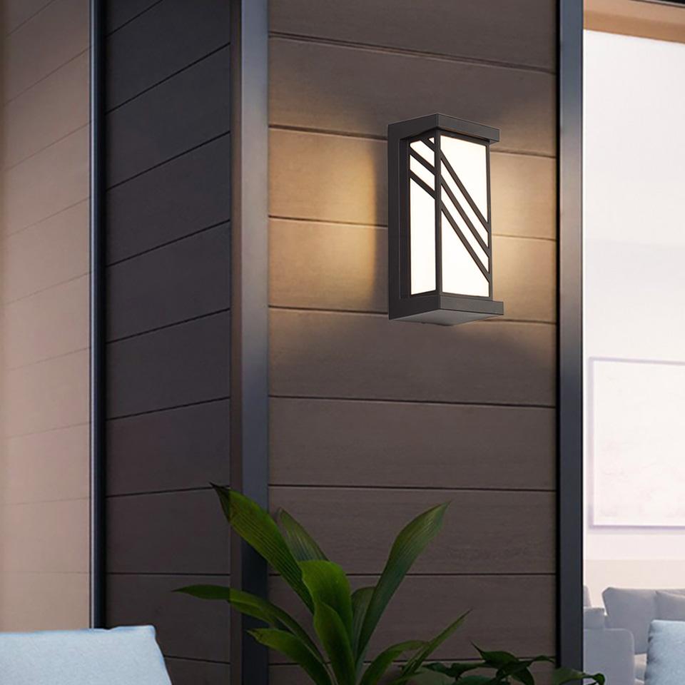 Led Outdoor Wall Light Waterproof IP66 Led Outdoor Lighting Porch Lights Balcony Garden Lights Outdoor Wall Lamp
