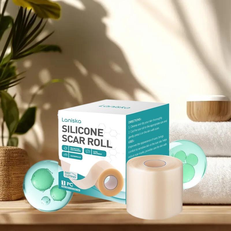 1 Rolka Silikonowych Plastrów na Blizny – Samoprzylepne Plasterki do Leczenia Blizn po Operacjach, Poparzeniach i Trądziku