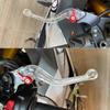 For ZX1400 ZX14R ZZR1400 GTR1400 CONCOURS Motorcycle Adjustable Always on Turn Signal Light Brake Clutch lever Handlebar