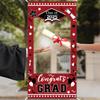 Black Gold Graduation Cloth Photo Booth Props Frame Class of 2026 Happy Graduation Season Party Decorations Grad Favors Supplies