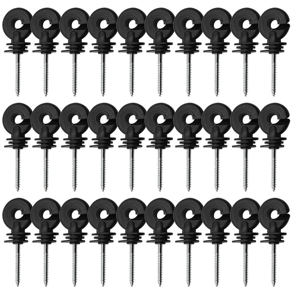Outdoor Thread Hook Fence Insulator Electric Fence Long-lasting Multifunctional Screw-In Animal Fence Short Circuit Protection China Mainland