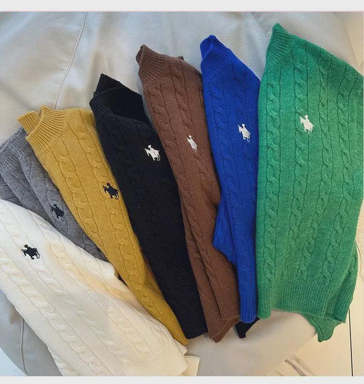 In-Stock Cable Knit Sweater for Boys and Girls: Anti-Pilling, Round Neck, Perfect for Autumn and Winter