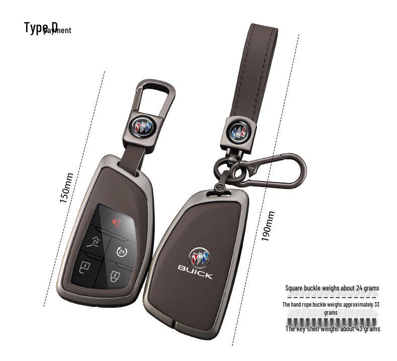 Buick Key Cover for Regal, LaCrosse, Envision Plus, GL8, Excelle, Yinglang Pro, Verano.
