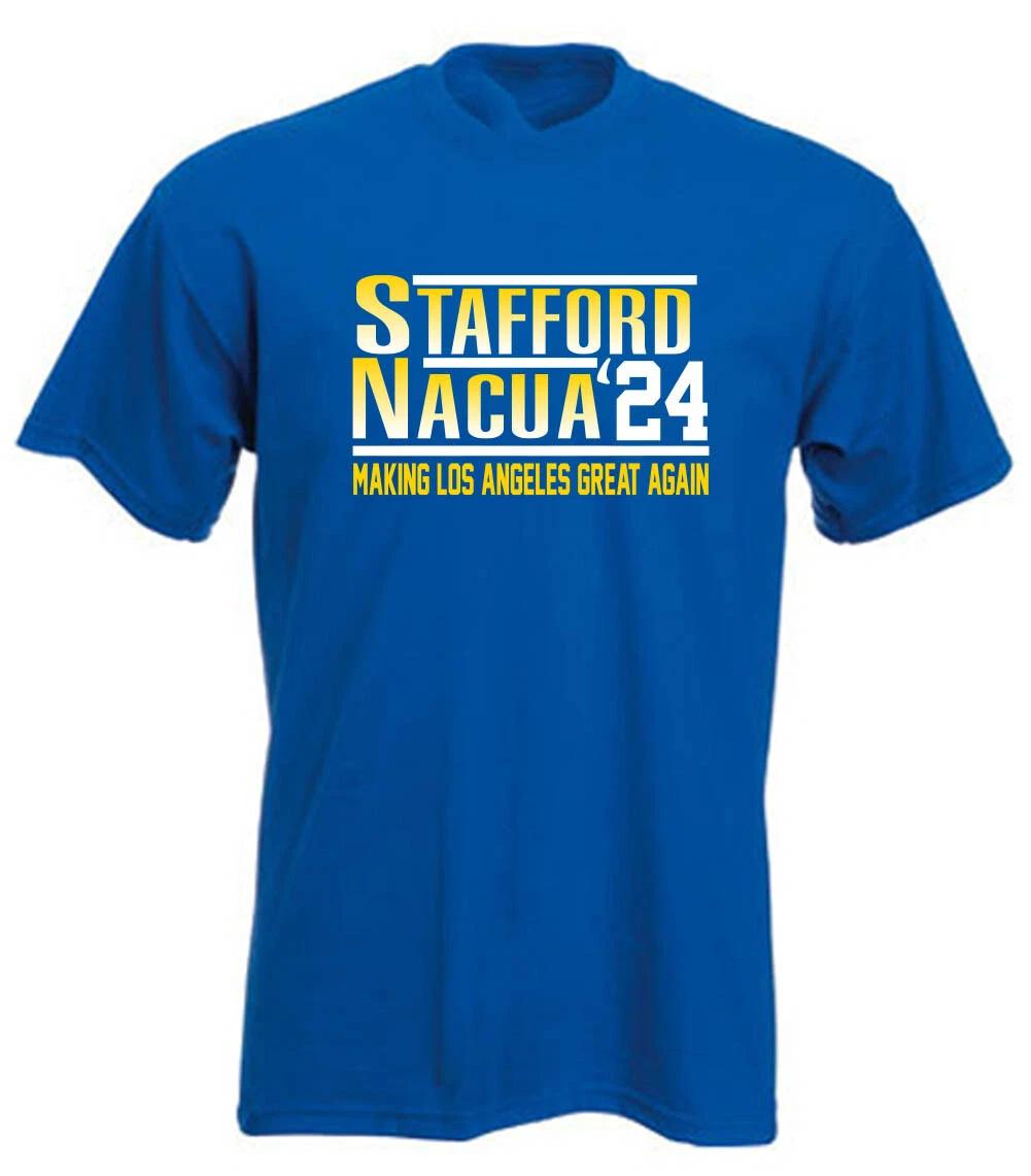 Matthew Stafford Puka Nacua 24 Short Sleeve T-Shirt XXXXL