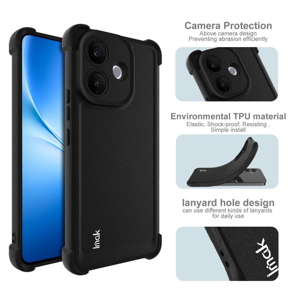 IMAK For vivo V60 Lite 5G/V60 Lite 4G Case TPU Phone Cover Airbag Shockproof Protection
