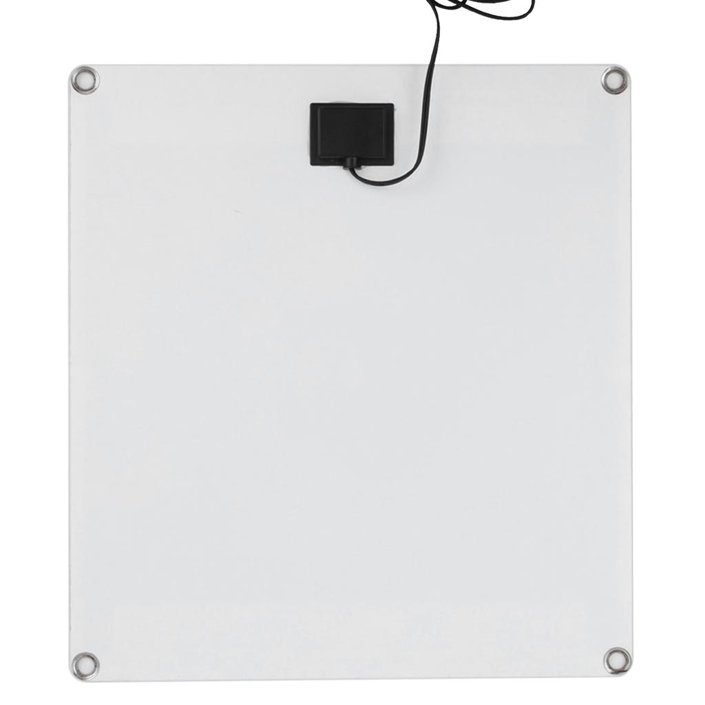 9.8in Solar Exhaust Fan with Solar Panel Portable Vent Fan Kit IP65 Waterproof with 8.2Ft Cable