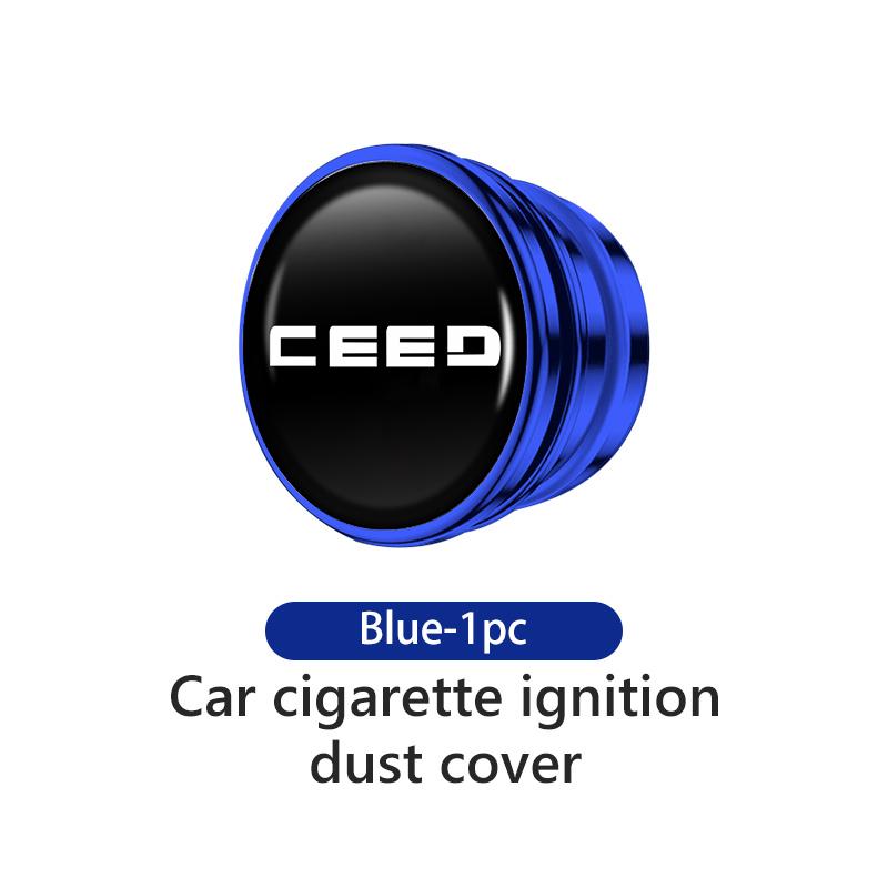 Universal Car Cigarette Lighter Dust Proof Cover Cap Accessories For KIA Ceed ED 2006 2007 2008 2009 2010 2011 2012 ahs256
