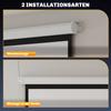 Projector Screen 171 X 128 Cm (84 Inch) 4:3 HD 4K Projection Screen Plastic, Metal Home Theater
