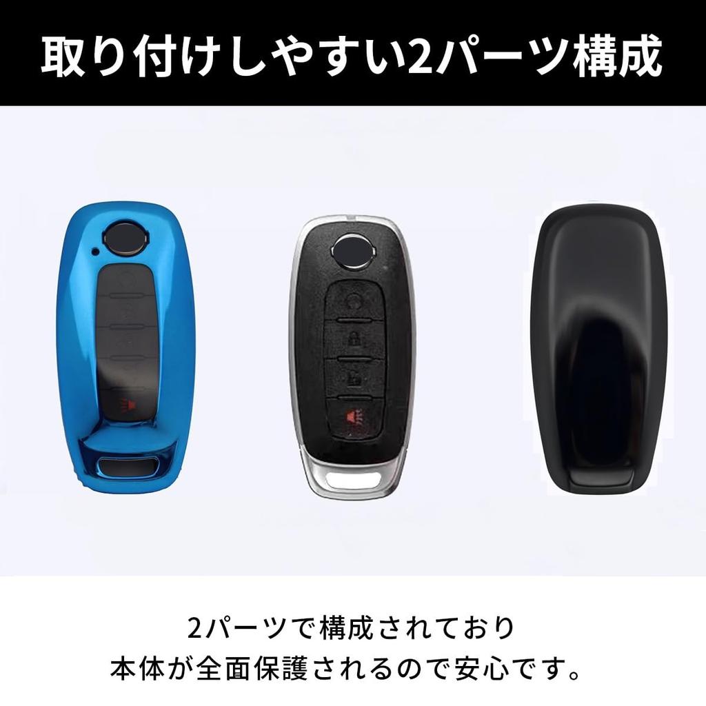 VERISSY Smart Key Case for Nissan Cars, EV Car Notebook, Serena, X-Trail, Luxury, Stylish,