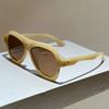 KAMMPT Vintage Pilot Sunglasses Men Fashion Solid Color Outdoor Decor Shades Women 2026 New In Double Bridge Casual Sun Glasses
