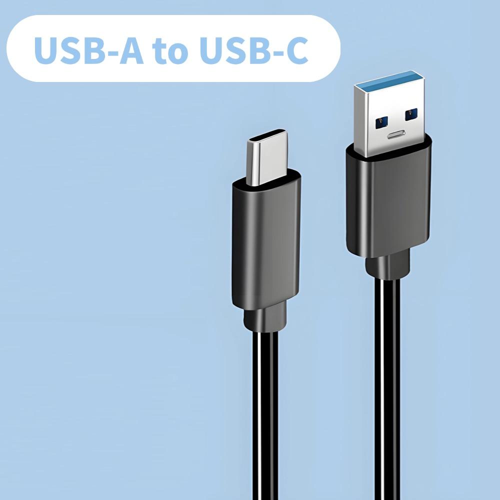 USB3.2 10Gbps Type C Cable USB A to Type-C 3.2 Data Transfer USB C SSD Hard Disk Cable PD 60W 3A Quick Charge 3.0 Charge Cable