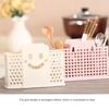 1/2/4PCS Kitchen Draining Rack Cage Cutlery Chopsticks Spoon Holder Storage Box Plastic