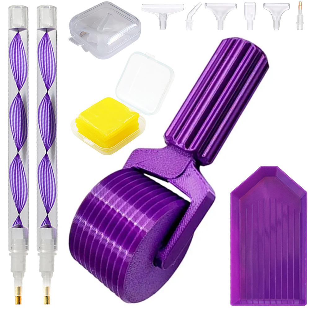 Detachable Diamond Painting Roller Tool Rhinestone Embroidery Straightening Pressing Drills Art Accessories for DIY Crafts