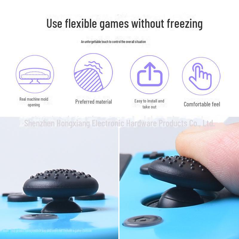 Neblokující kryt TPU joysticku pro rukojeť NS