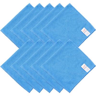 3M Microfiber Cloth Dish Cloth Commercial Use Blue 10 Sheets WC2012 BLU Scotch-Brite
