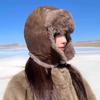 Gorro de Color Sólido Simple - Gorro Grueso Cálido de Invierno con Protección para las Orejas, Gorra a Prueba de Viento para Clima Frío para Combinar con el Atuendo Diario