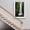 Peisaj Pictură în ulei Pădure Cascada Râu Frumos Natură Peisaj Pânză Pictură Birou Coridor Decorare interioară Mural fără cadru