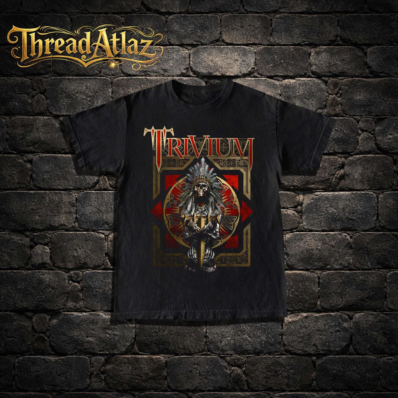 Trivium T-Shirt - Metal Music Shirt - The Heart from Your Hate - Ascendancy Album - Shogun Album - Trivium Merch - Unisex Rocker Clothing 3XL