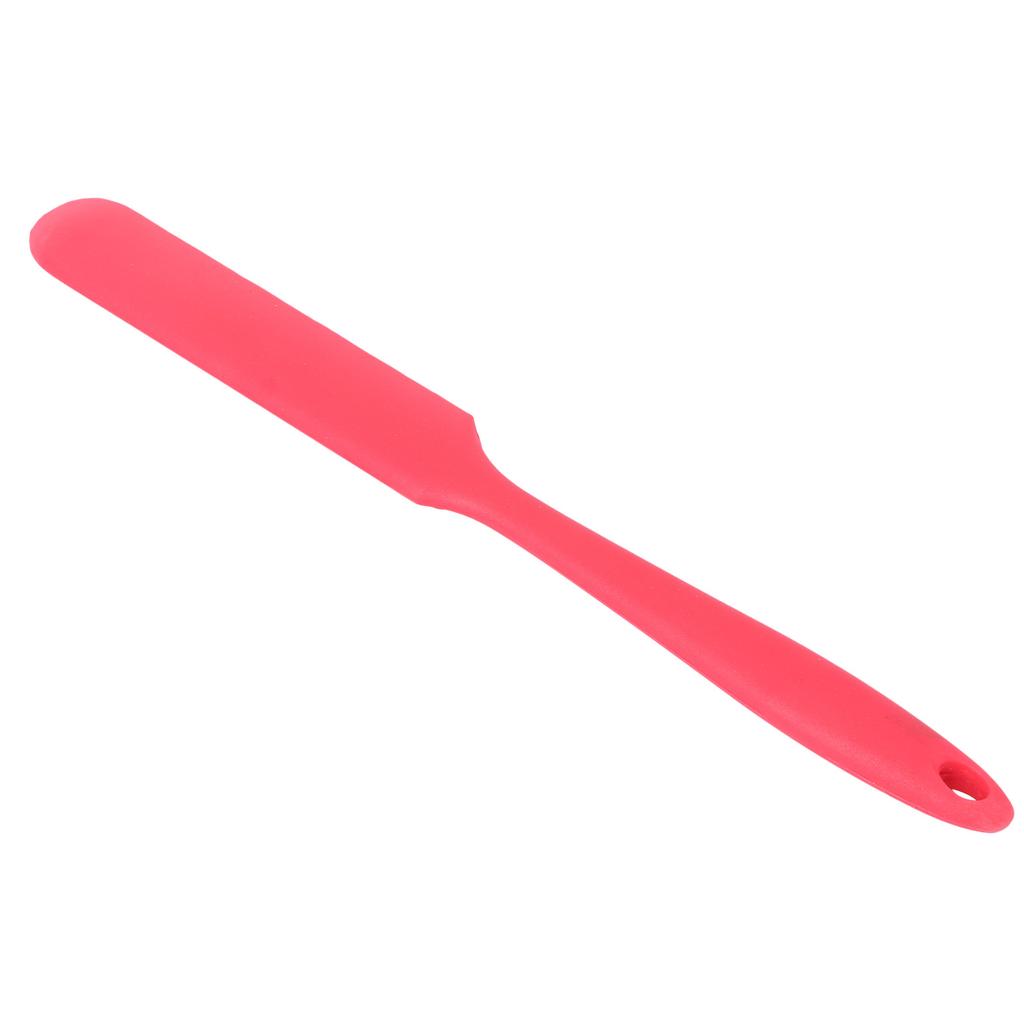 Spatule Spatule en Silicone Grattoir Manche Long Résistant à la Chaleur Fouet à Gâteau Grattoir à Pâte Outil de Cuisson Accessoires de Cuisine Rouge