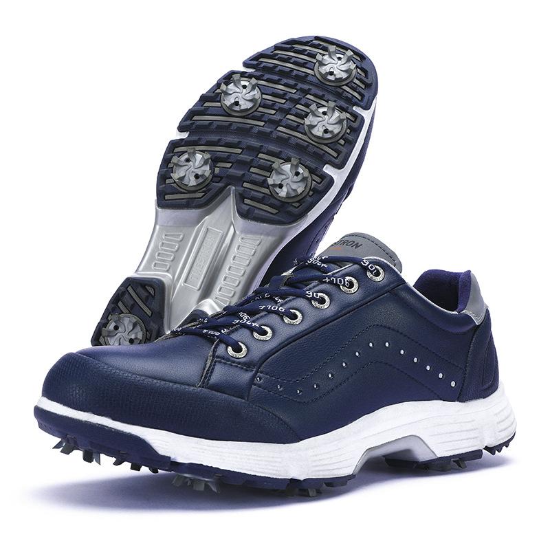 Brand THESTRON Size US 7-15 Pro Golf Shoes For Men Women With Spike Breathable Anti-Slip Outdoor Golfer Sneakers