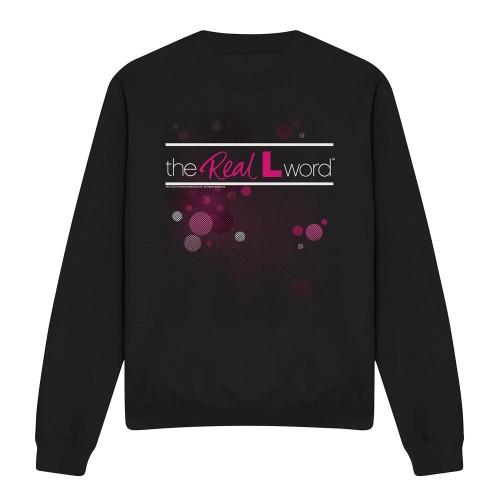 The Real L Word Unisex Adult Flashy Logo Sweatshirt