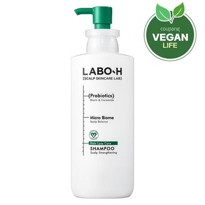 LaboH mild saures Kopfhaut stärkendes veganes Funktionsshampoo, 400ml, 1 Stück