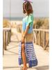 Rayon Printed Beach Cover-up Robe - Resort Casual Bikini Style 786