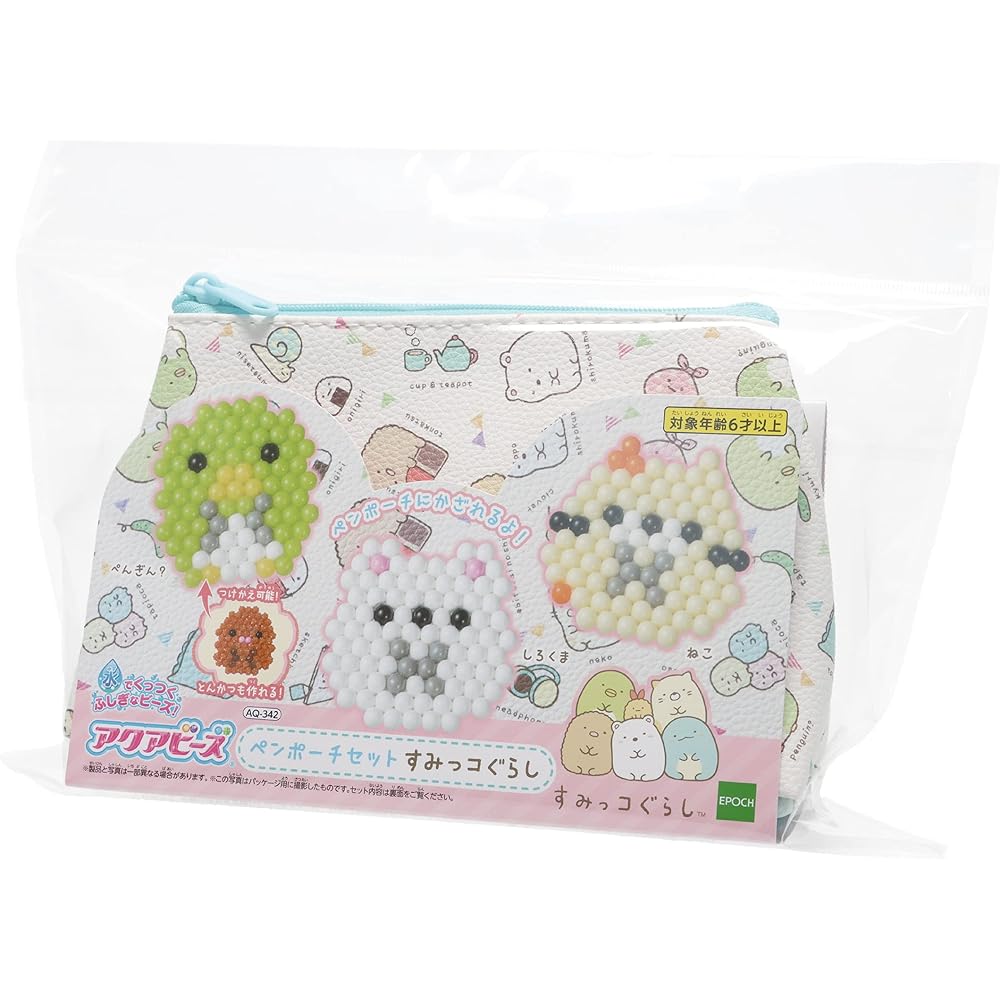 EPOCH Aquabeads Sumikko Gurashi Pen Pouch Set 6+ Years Water-Activated Craft Toy