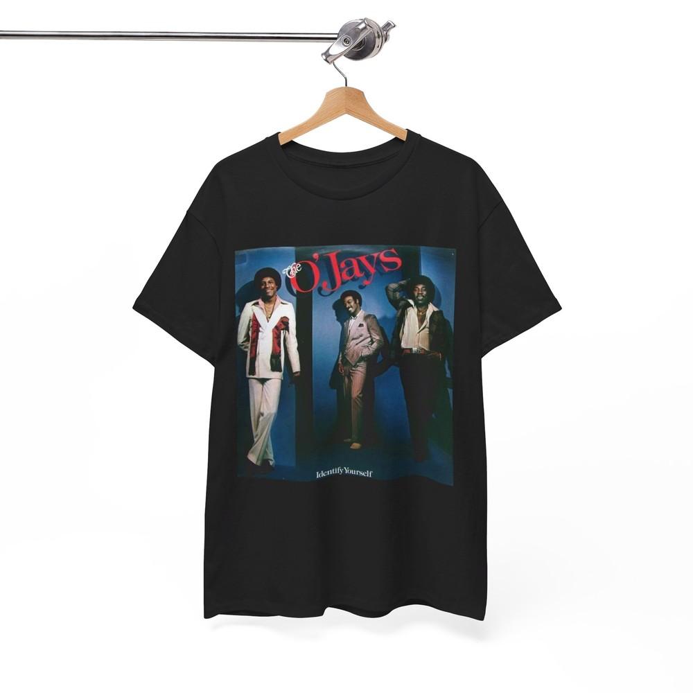 The O'jays Tshirt Vintage Album Art Poster Retro Unisex Heavy Cotton Tee
