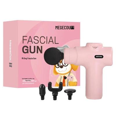MEEEGOU J25 Pink Fascia Gun with Shuman C9 Pro Bracelet Set (CN Version)