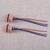 7444NA 990 991 992 W21-5W 2pcs Front Turn Signal Light Lamp Socket Bulb Pigtail Connector Harness 7443R Fit for Nissan 12V 21W