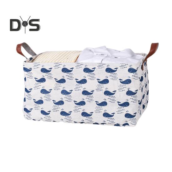 Корзина для белья ящик для хранения одежды с усиленной ручкой вместительный ящик для хранения игрушек многофункциональный органайзер 649₽