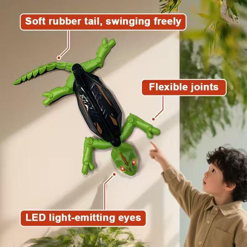 Electric Remote Control Wall-Climbing Chameleon Toy Car for Kids