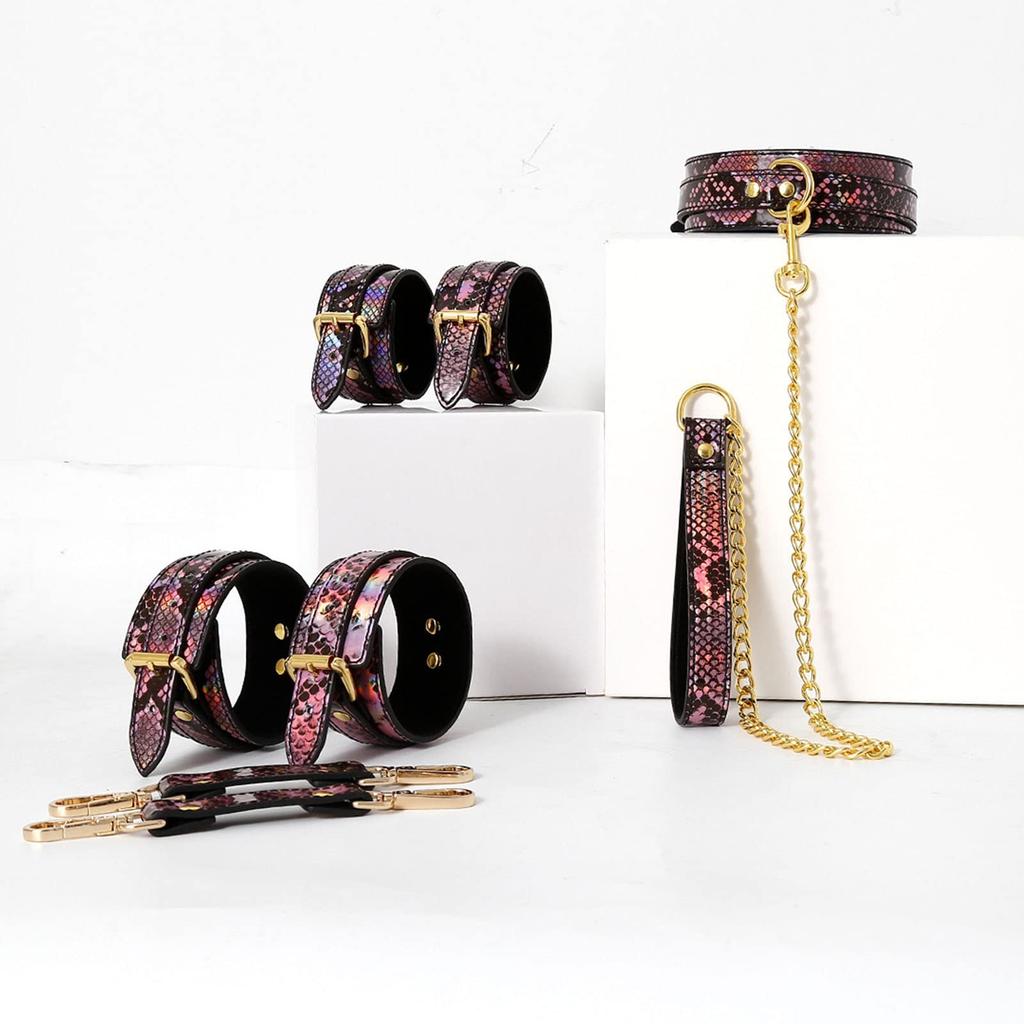 SM Cosplay SM Adjustable Cosplay Adult Toy Goods, Restraints, Handcuffs, Collar, Training, Play, Restraints, Binding,