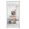 Pantalla para Gatos Puerta de Pantalla Ajustable para Mascotas 35.43X86.61 Pulgadas Protector Portátil con Cremallera Para Aperturas de Acceso Conveniente Balcones