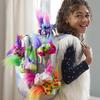 Hasbro Furby DJ Furblets Candy Swirl Mini Friend, Furby-speaking only, motorized plush toy with expandable body, sounds and music, for ages 6 and up,