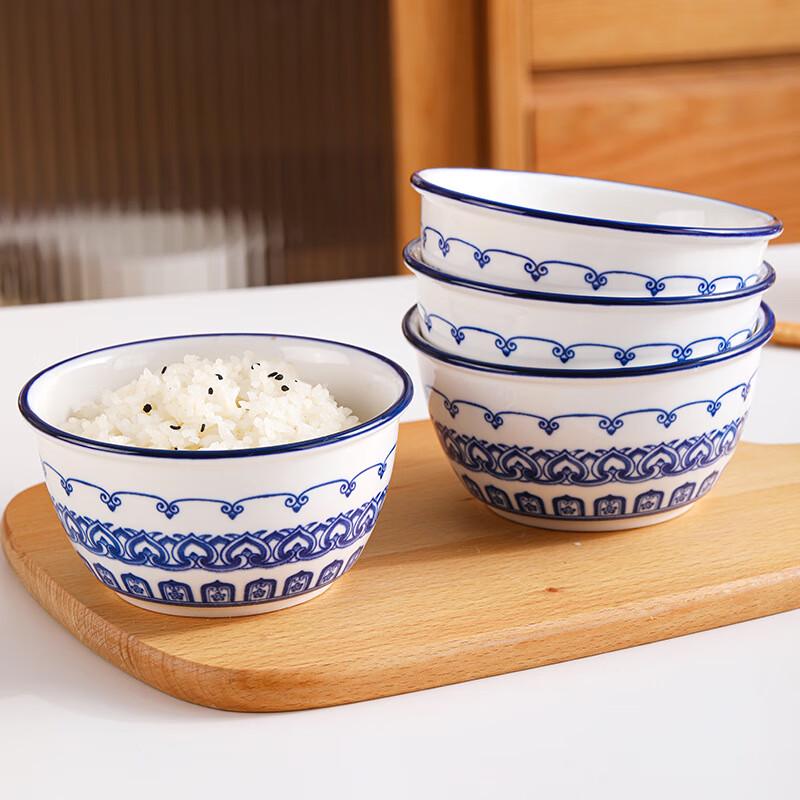 Linpan Retro Ceramic Multipurpose Bowls